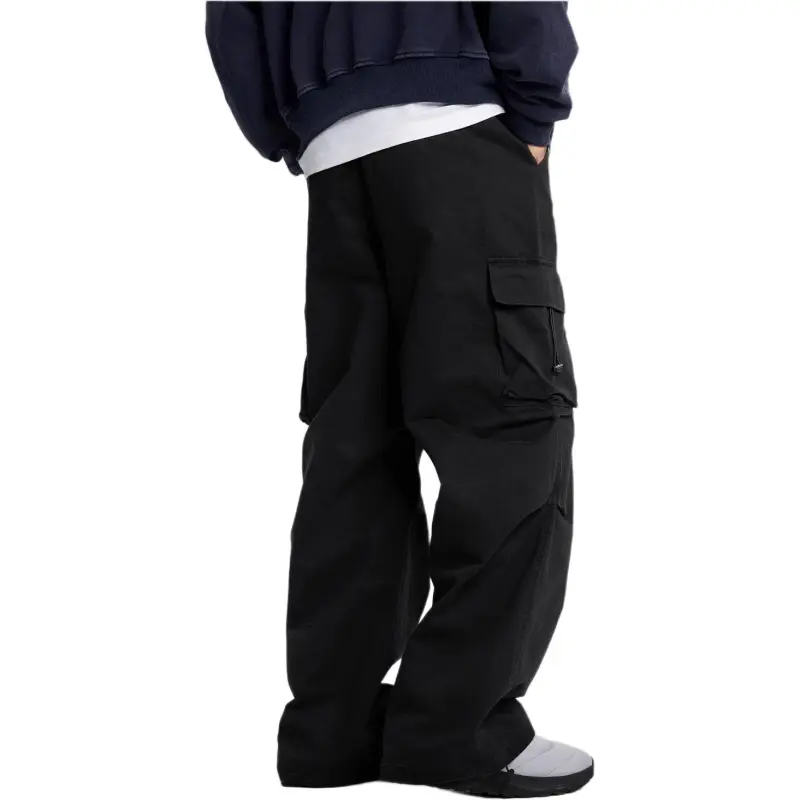 AHAH Casual Pants Men Black-1