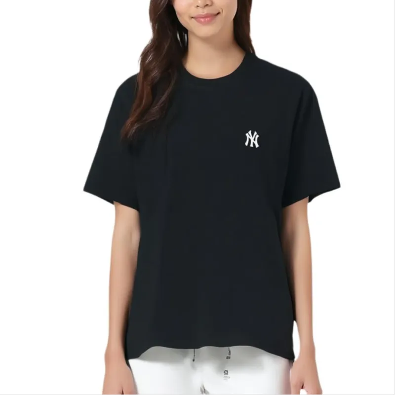 MLB Basic New York YankeesGofcore T Shirt Unisex Black-4