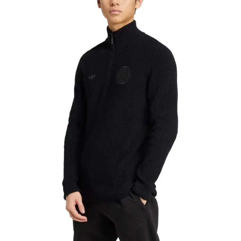 Adidas Originals Germany Anniversary Half Zip Knit Sweatshirt-3