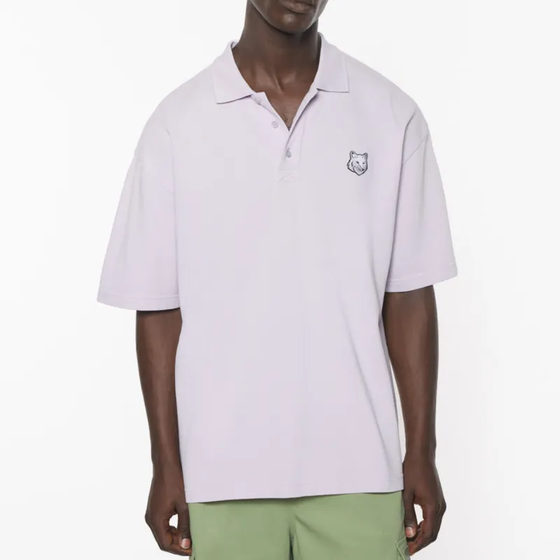 Maison Kitsuné Bold Fox Head appliqué Polo Shirt-2