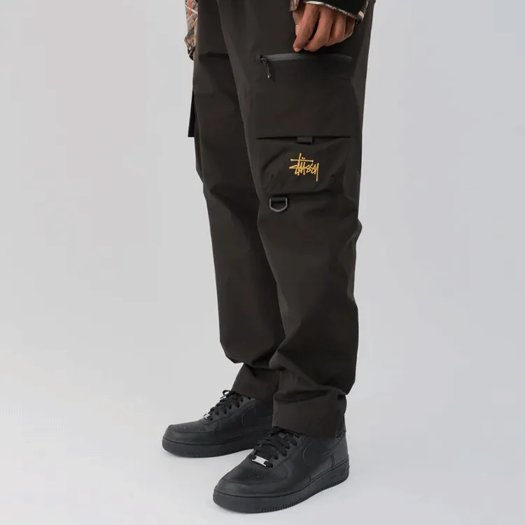 Stussy X GORE TEX Cargo Pants Unisex Black-4