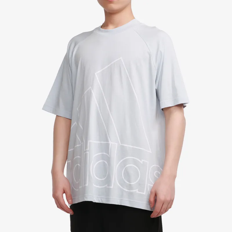 Adidas Set-in Sleeve T-Shirt Men's Blue-5