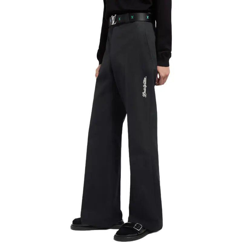 LOUIS VUITTON Flared Preppy Chino Pants-2