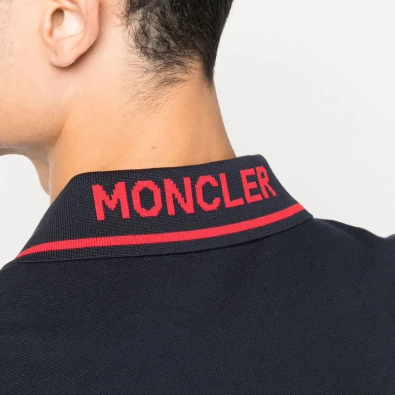 Moncler Polo Shirts Men Black-4