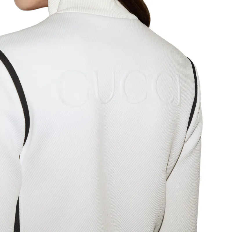 GUCCI Jersey Jacquard Zip Jacket-4