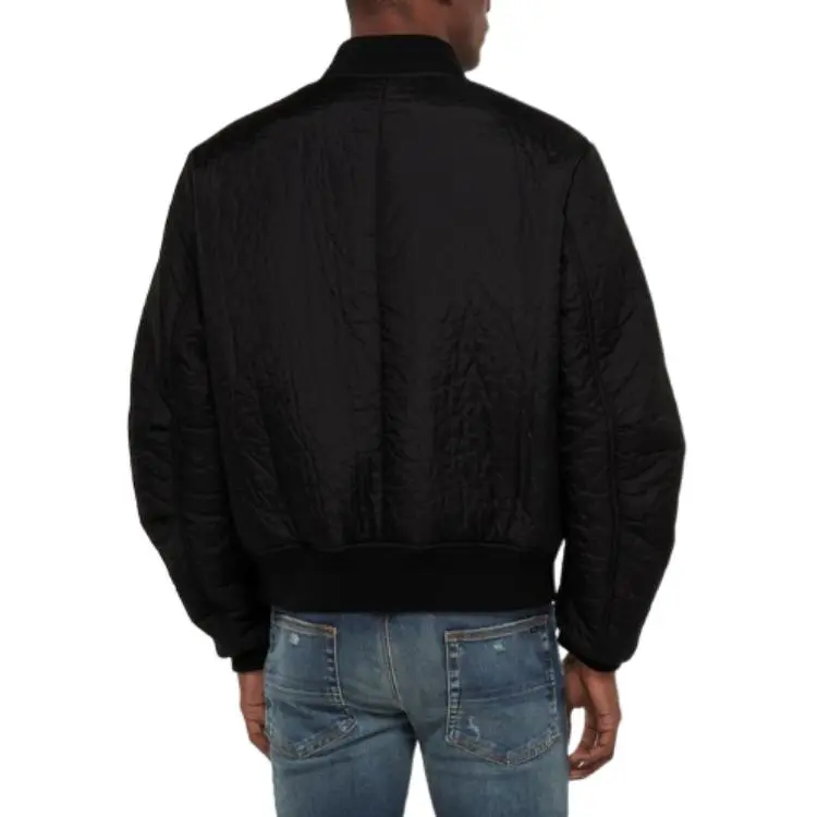 AMIRI Crinkle Nylon Bomber Jacket-4