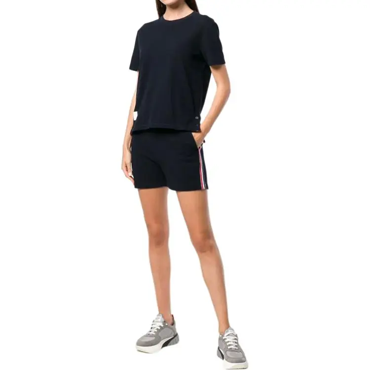 THOM BROWNE Casual Shorts Women's Blue-7