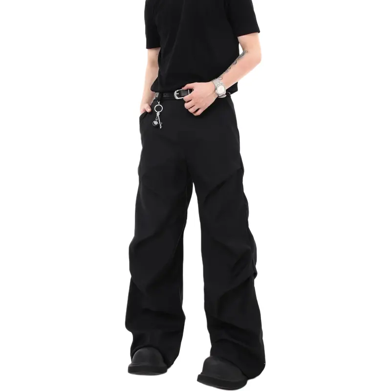 DAFK Suit Trousers Men Black-1