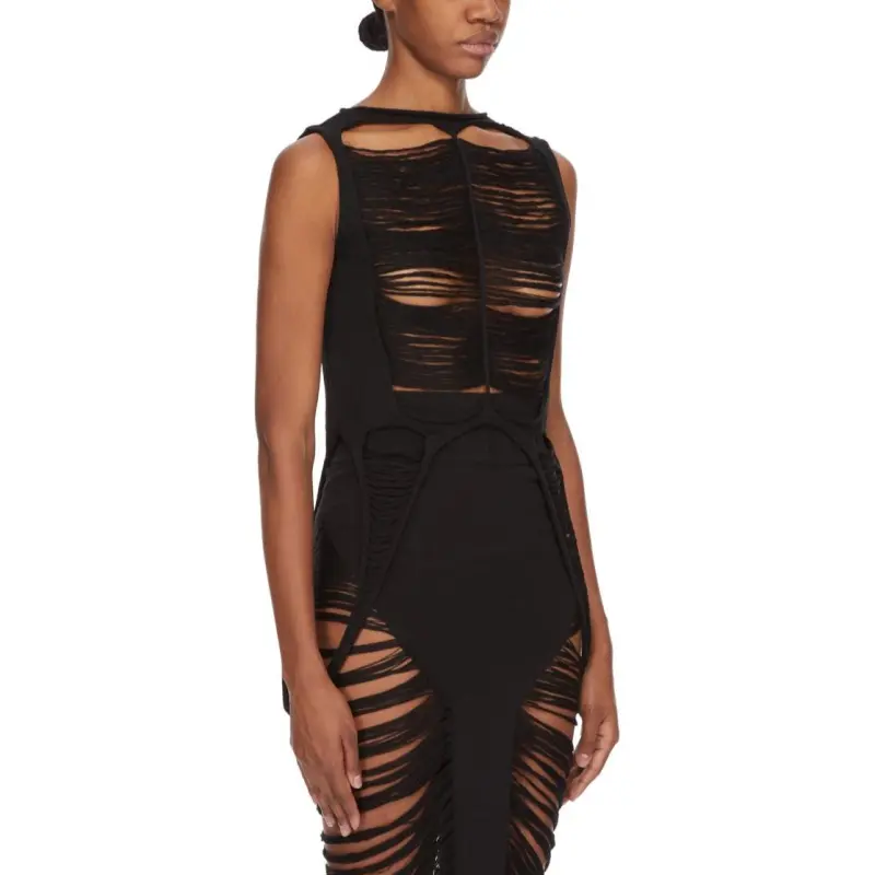 RICK OWENS/RO SS25 Knitwear Women's Black-2