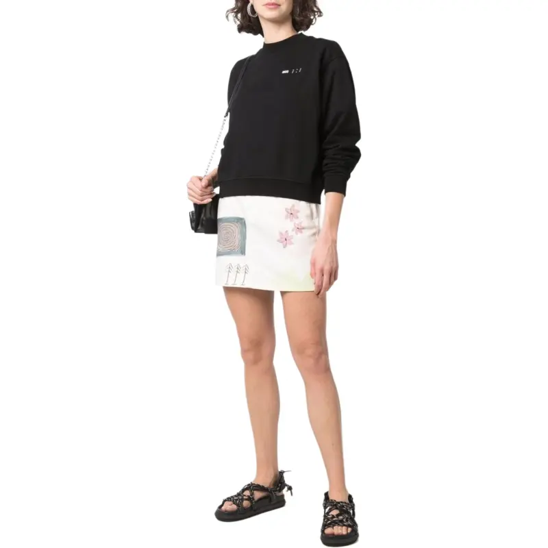 McQ Alexander McQueen Logo print Crew Neck Sweatshirt-1