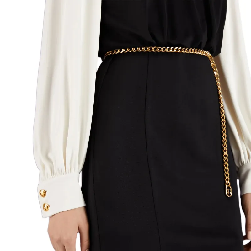 GUCCI SS23 Long-Sleeved Dresses Women's Black-1