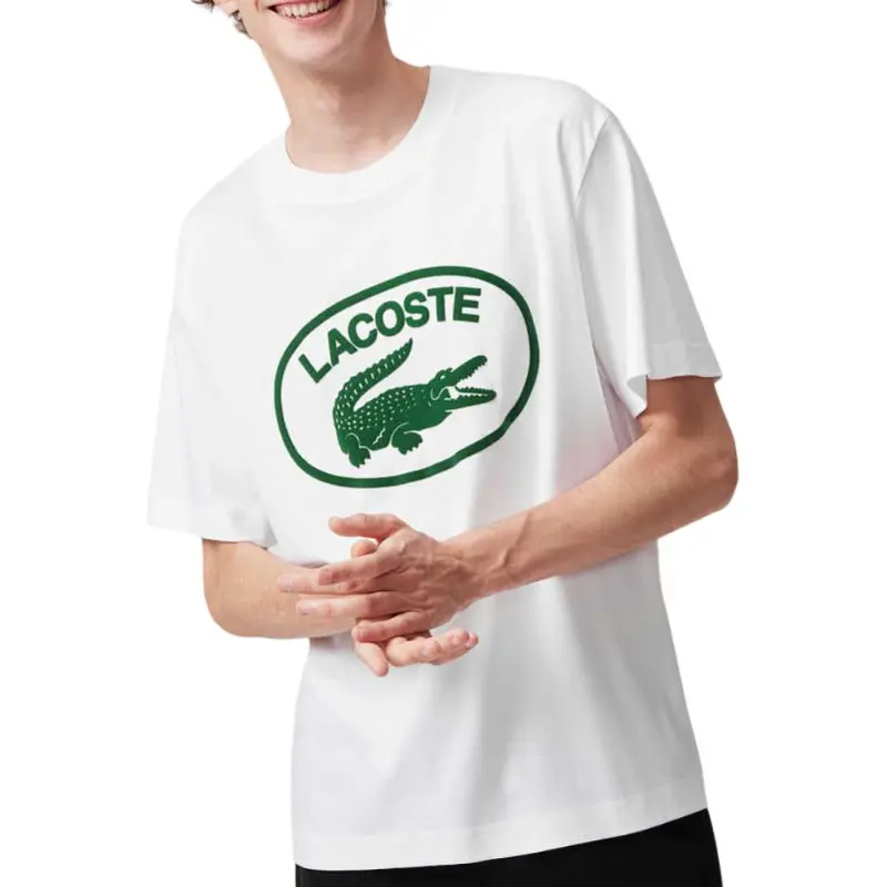 LACOSTE T Shirts Men White-2