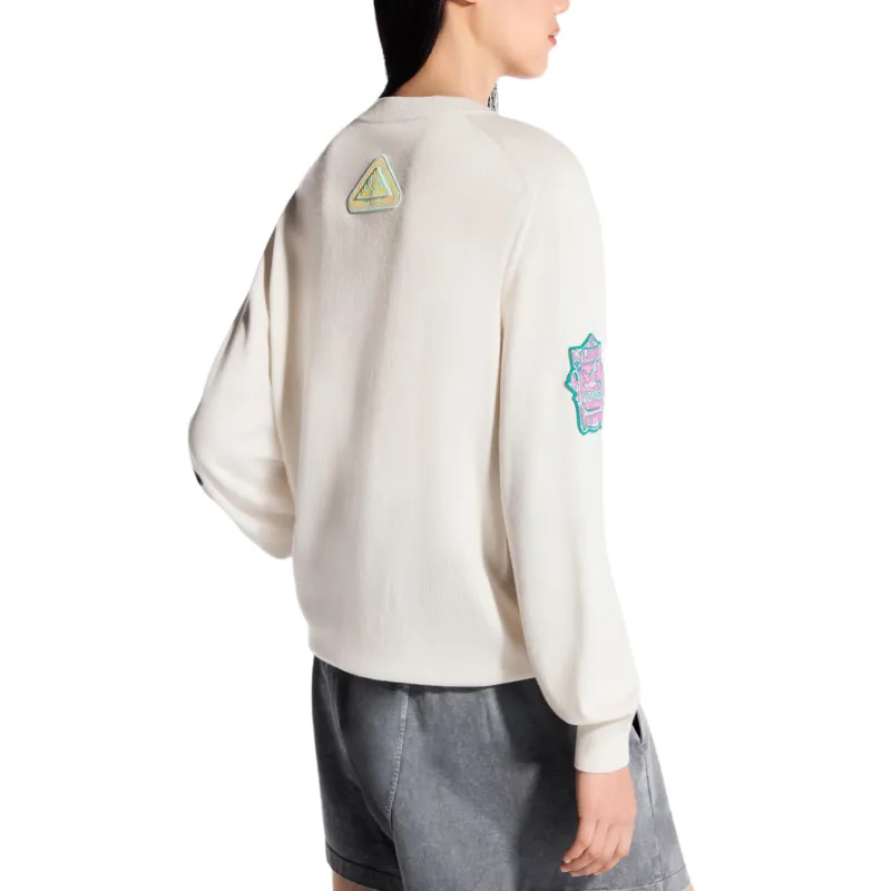 LOUIS VUITTON Travel Patch Cashmere Pullover-4