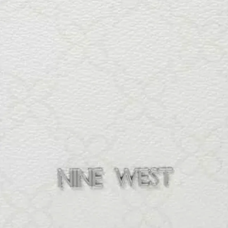 NINE WEST Imitation Leather Handbag Mini Women's White-3