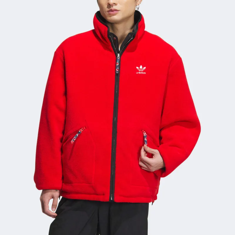 Adidas Originals x FEIFEI RUAN Puffer Jacket Men's Black/Light Scarlet-3