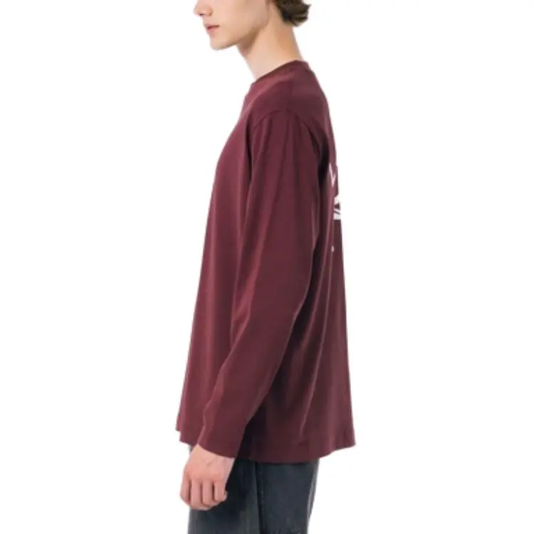 LACOSTE T Shirt Men's Bordeaux Color-4