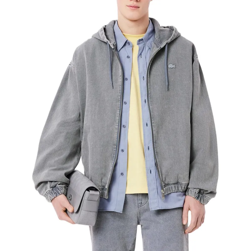LACOSTE Denim Jacket Men's Light Blue-2