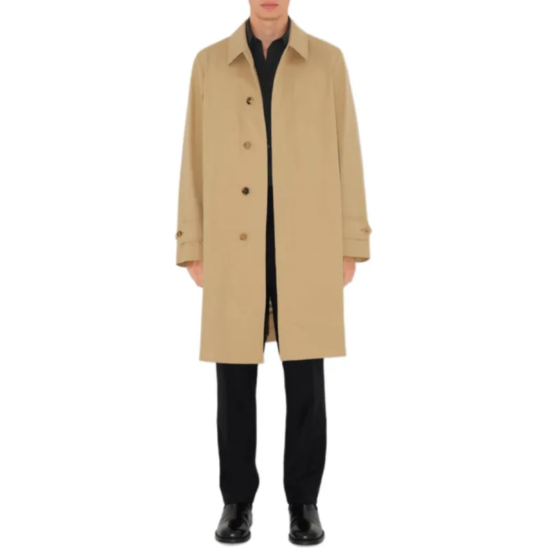 Burberry Long Sleeved Water Resistant Car Coat-1