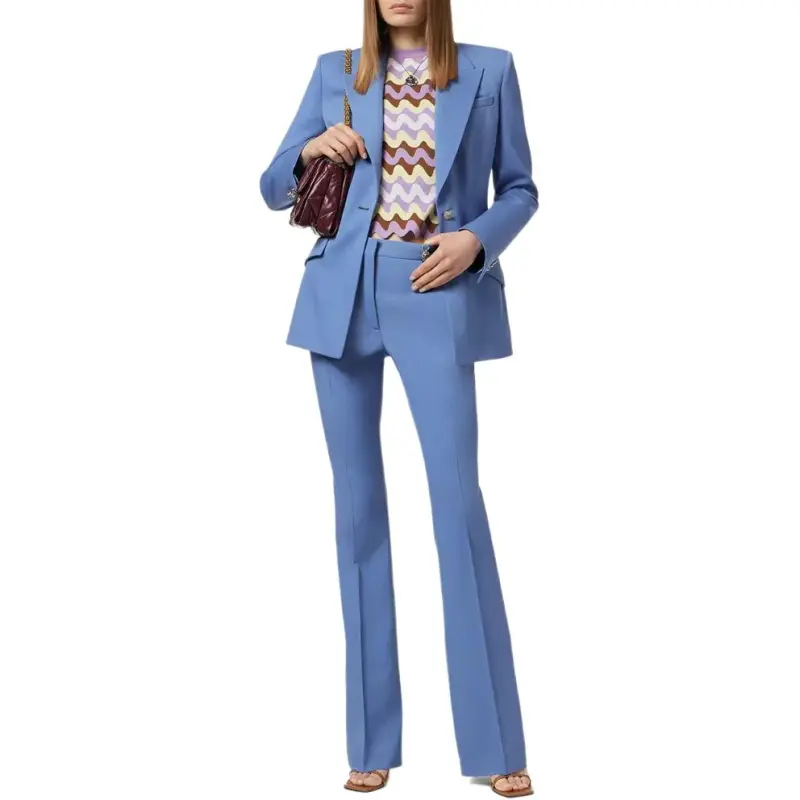 VERSACE Dv Wool Trousers-1