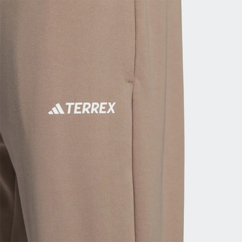 Adidas Knitted Sweatpants Men Pink Brown-5