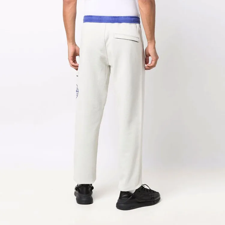 STONE ISLAND Knitted Sweatpants Men's White-2
