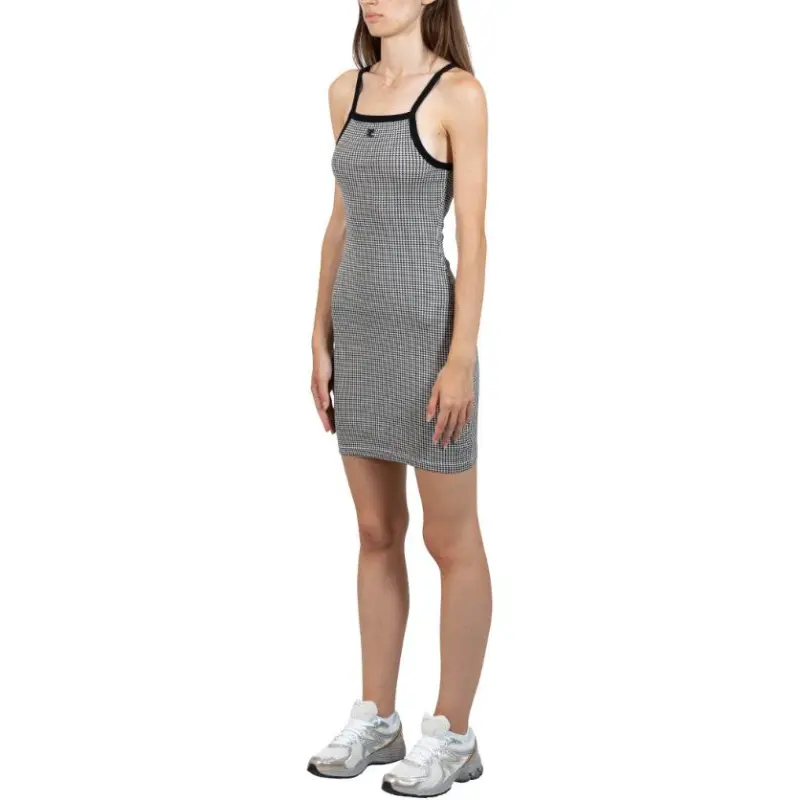 COURREGES Slip Dress Women's Black-2