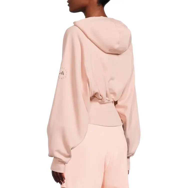 Adidas Free Shipping With AdiClub Adidas By Stella McCartney Cropped Hoodie-1