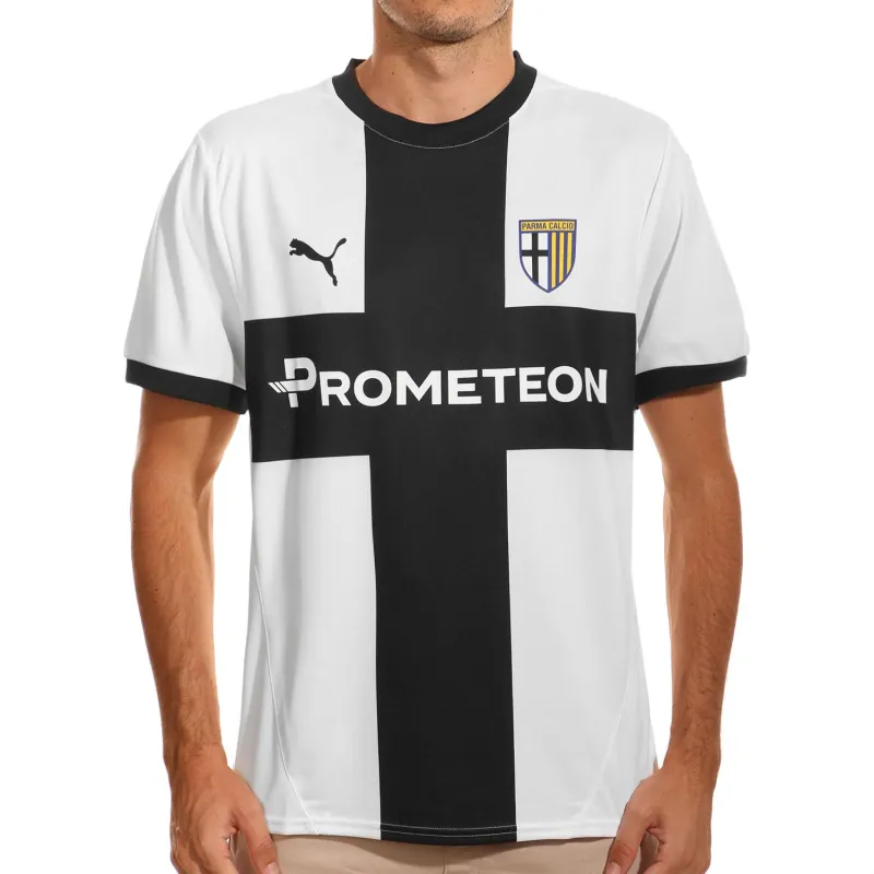 PUMA DRYCELL Calcio Soccer Jersey Men's Black White-2