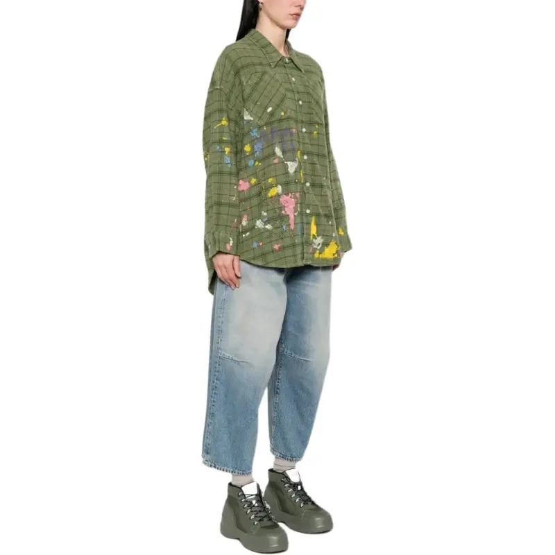 R13 Paint splatter Shirt-3