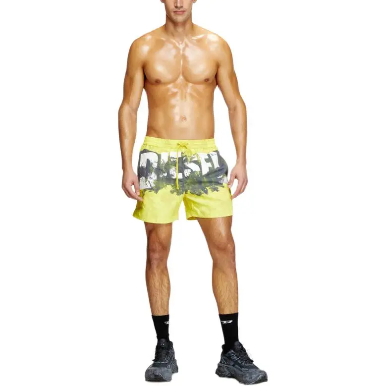 DIESEL Ken 37 D Pop Drawstring Swim Shorts-4