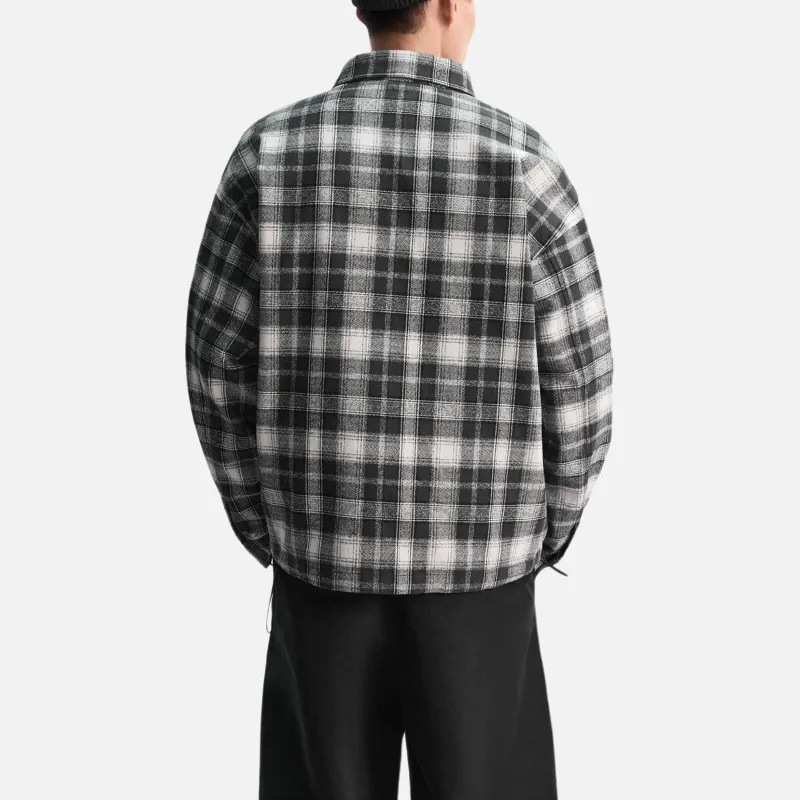 ZARA New Year Shirts Men Black/White-2