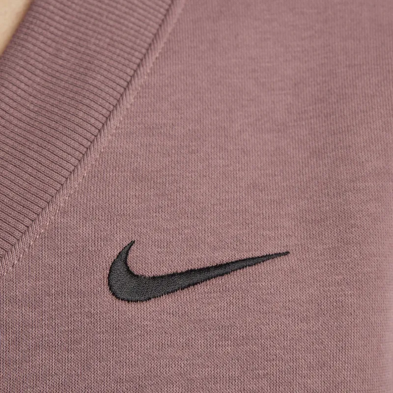 Nike Sportswear Phoeni Sweatshirt Women's Smokey Mauve Red-5