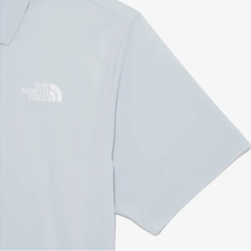 THE NORTH FACE CMX PRIME Polo Shirt Men's Light Blue-2