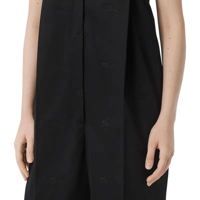 Burberry Ekd Wool Jumpsuit-4