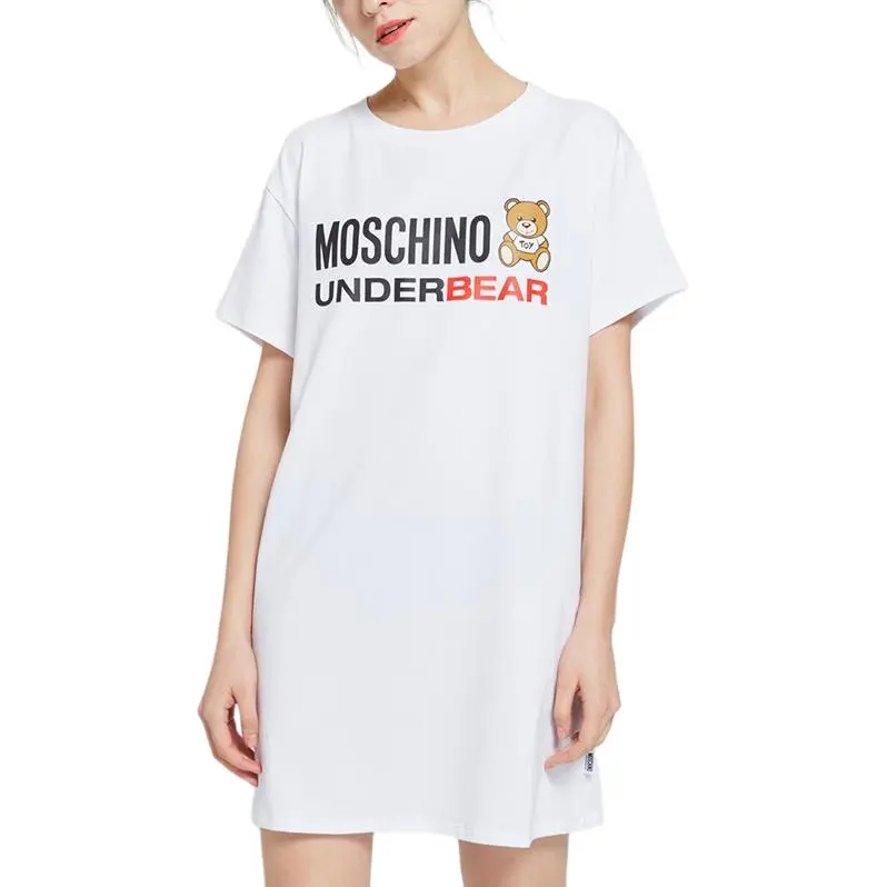 MOSCHINO Short Sleeved Dresses Women's-3