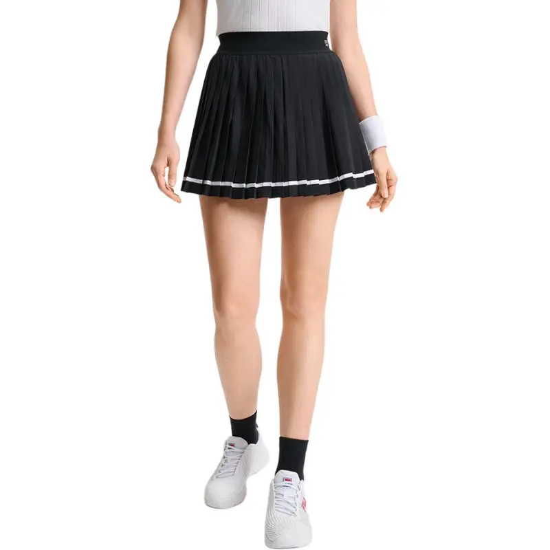 FILA Casual Short Skirts Women's Pitch Black-3