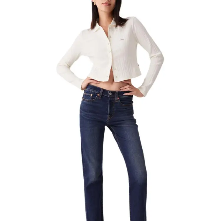 Levi's T Shirt Women's Cream White-1