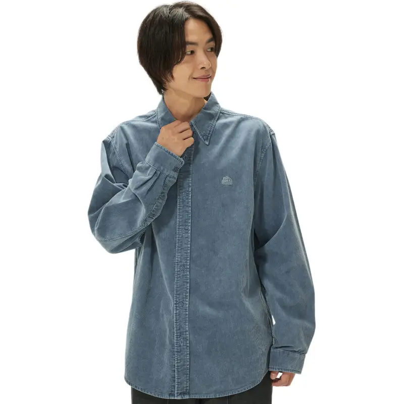 Lee Shirts Unisex Charcoal Gray-2