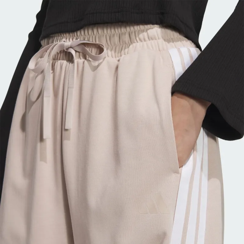 Adidas Casual Pants Women's Wonder Taupe Color-4
