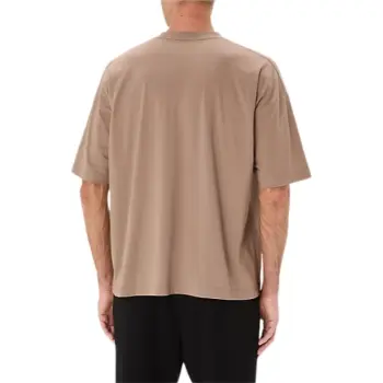 Asics T Shirts Men Taupe
