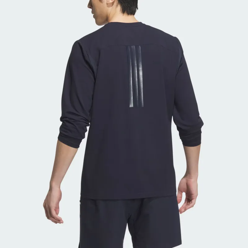 Adidas PREMIUM ACTIVE DOUBLEKNIT TOP T Shirt Men's Legend Ink-3