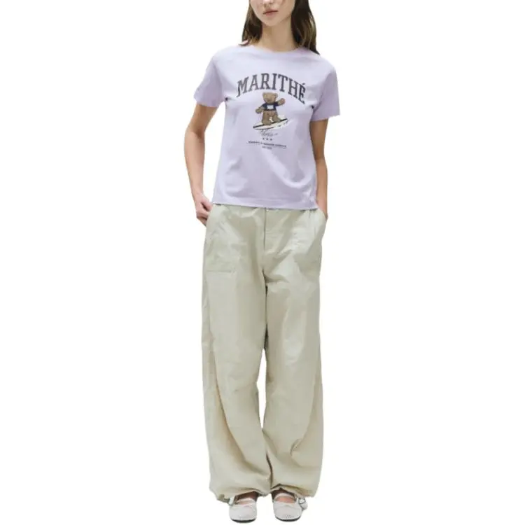 MARITHE FRANCOIS GIRBAUD Raglan Sleeve T Shirt Women's-2