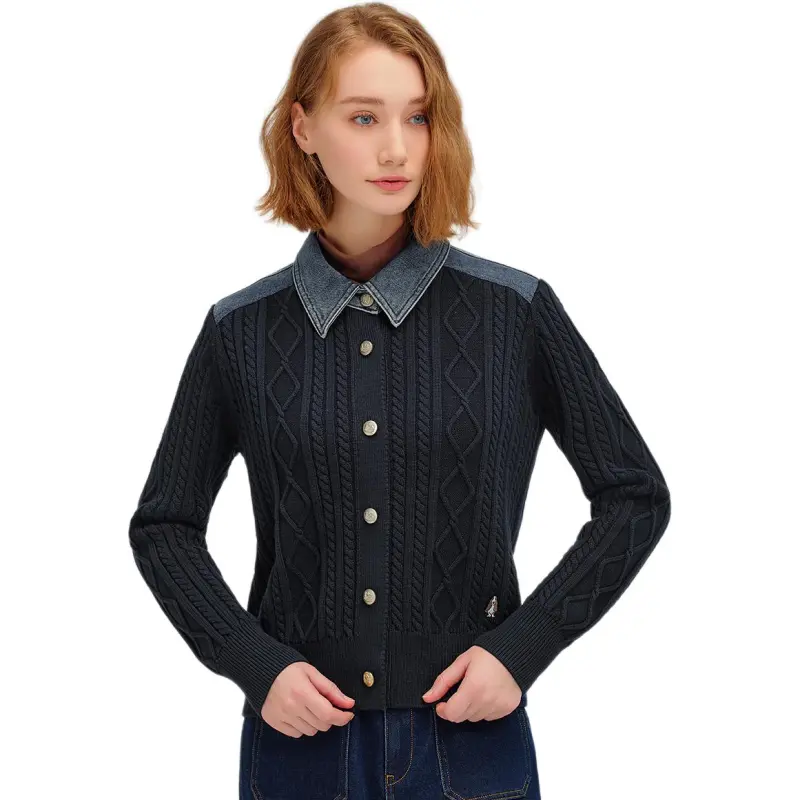Hush Puppies Knitwear Women's Ink Blue-5