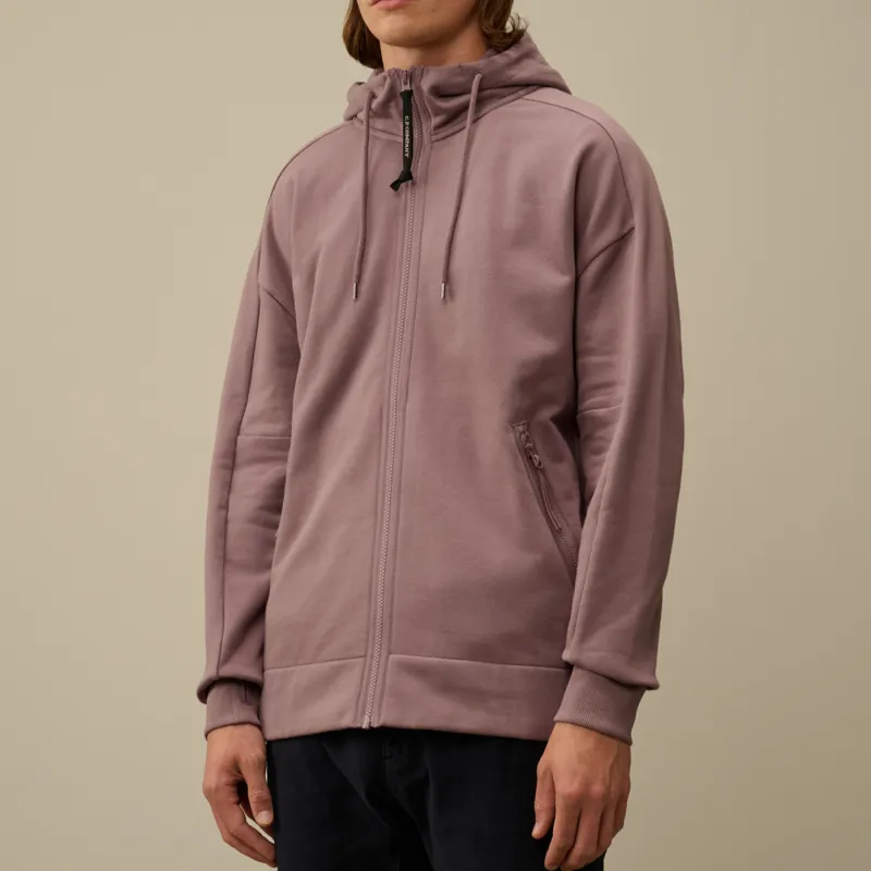C.P.Company Goggles detail Zip up Hoodie-2