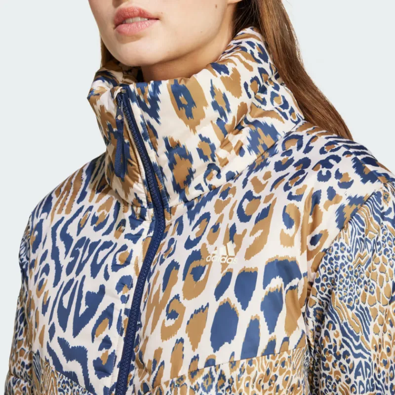 Adidas x FARM RIO Jackets & Coats Women's Multicolor/Bronze Formation/Midnight Indigo-4