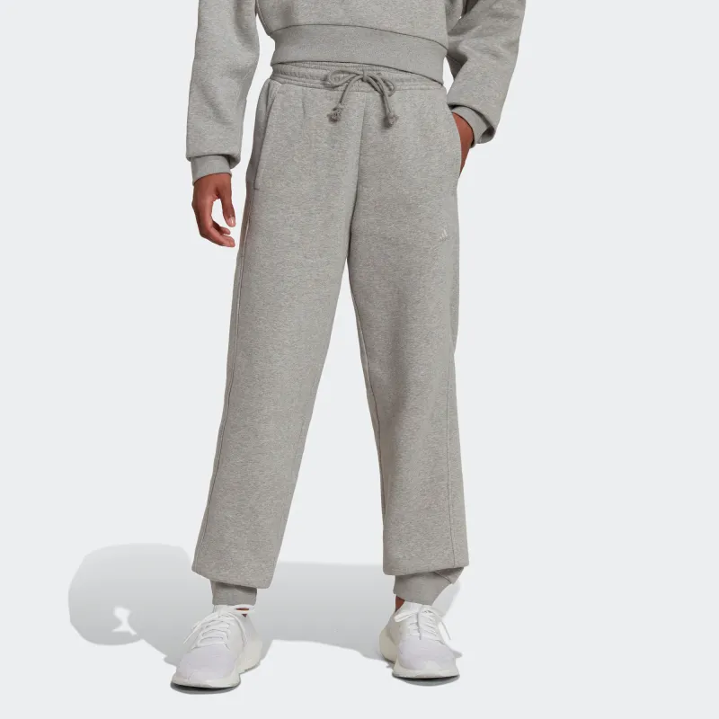 Adidas Knitted Sweatpants Women's Gray-1