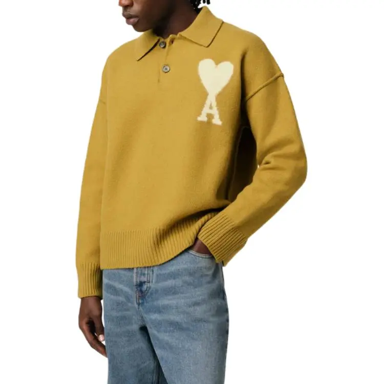 AMIPARIS Paris Ami De Coeur Polo Jumper-1