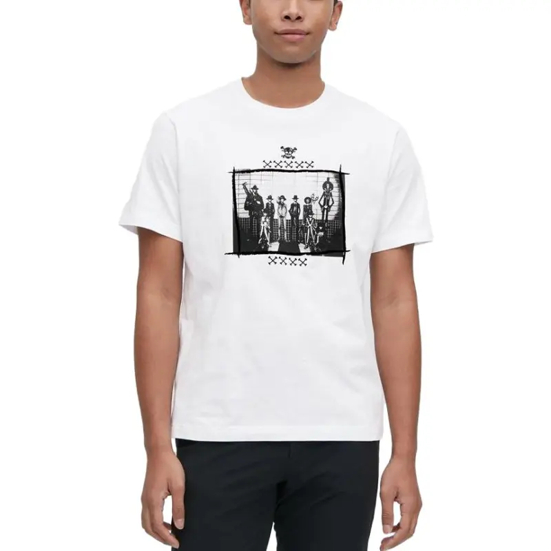 UNIQLO x HAIZEIWANG One Piece Collaboration Edition SS23 T Shirt Unisex White-1