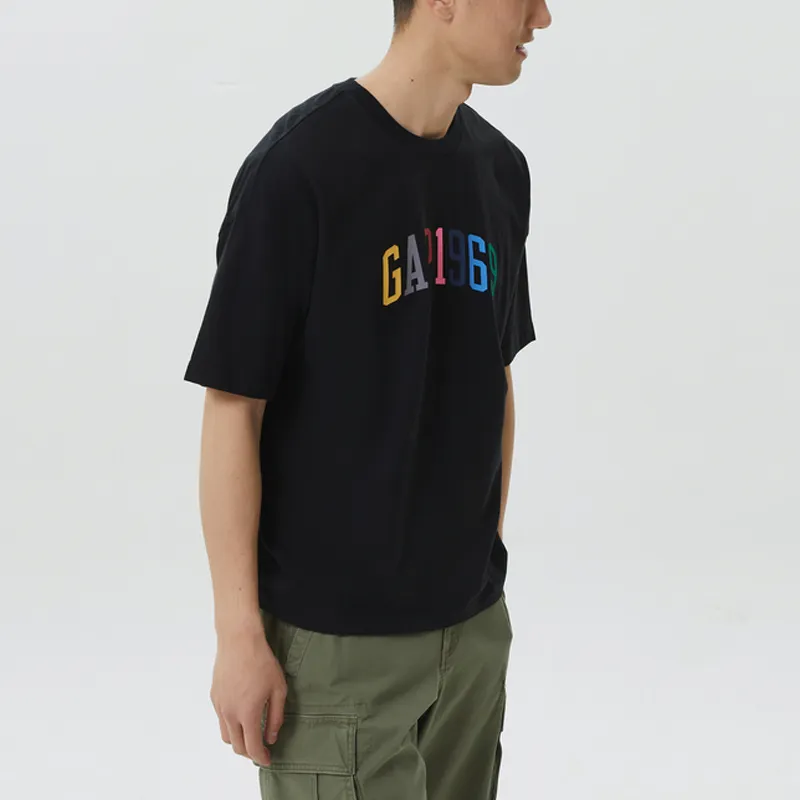 GAP SS23 T-Shirts Men Black-3