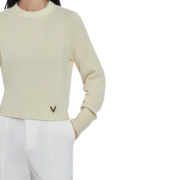 Valentino Vgold Crewneck Long Sleeved Jumper-2